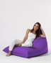 Atelier Del Sofa Pyramid Big Bed Pouf - Púrpura